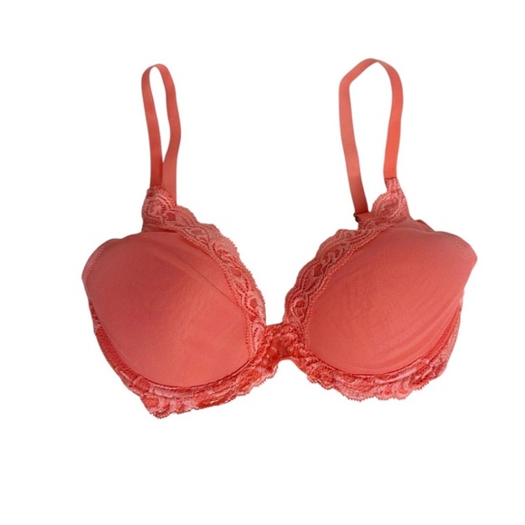 Natori Feather Plunge Contour Mesh Underwire Bra - Picture 1 of 6